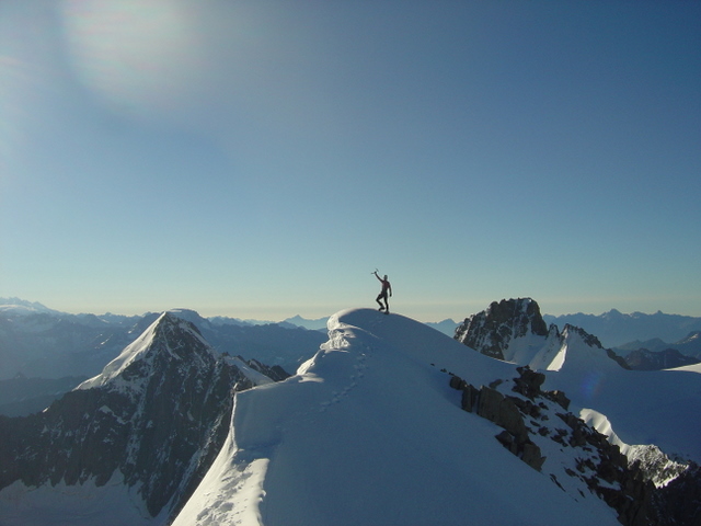 #7 Sommet des Courtes : Thomas. Sommet des Courtes : Thomas.