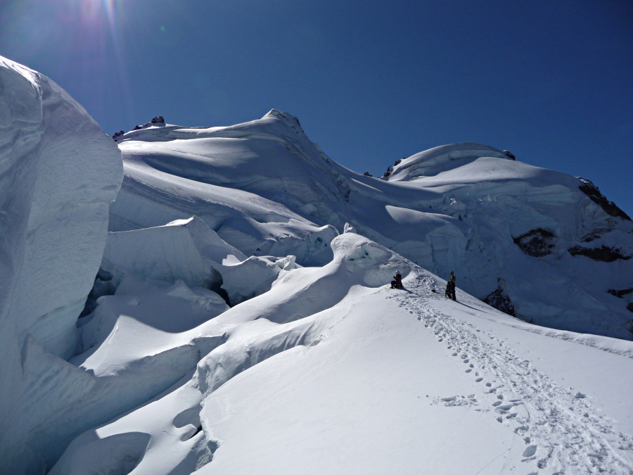 Coleman Glacier : Ambiance haute montagne