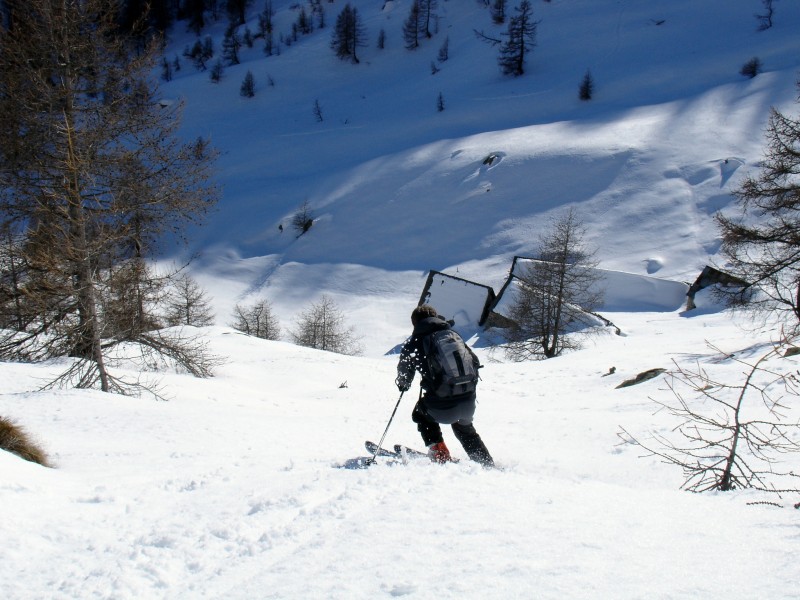 #4 Retour : descente sur la Vacherie d Retour : descente sur la Vacherie d'Anduebis