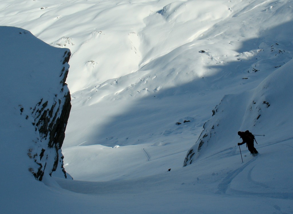#8 Petit goulet : Et toujours une neige excellente... Petit goulet : Et toujours une neige excellente...