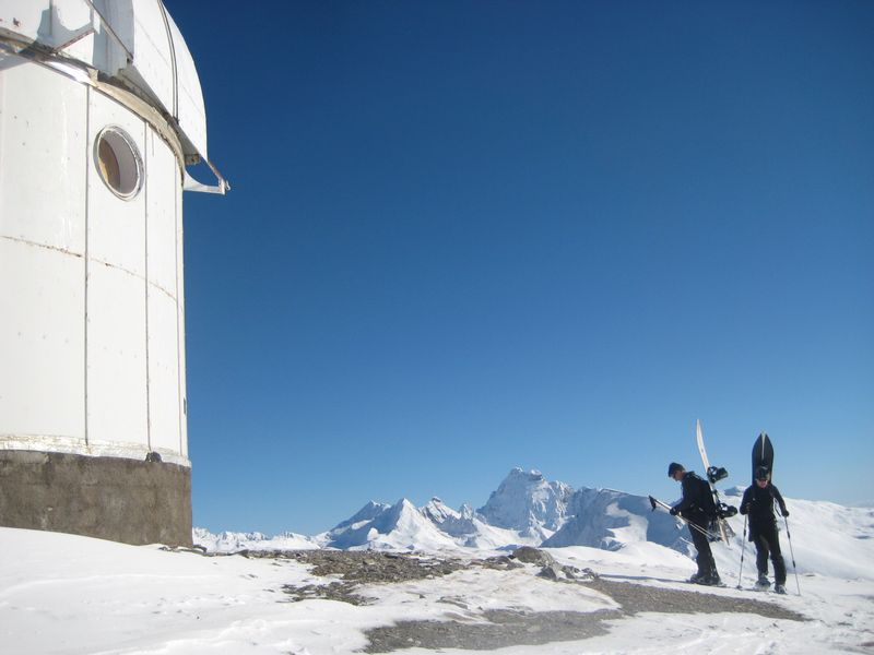 Pic de Chateau-Renard : Le Viso est complètement platré, ça paaaasse ;-))