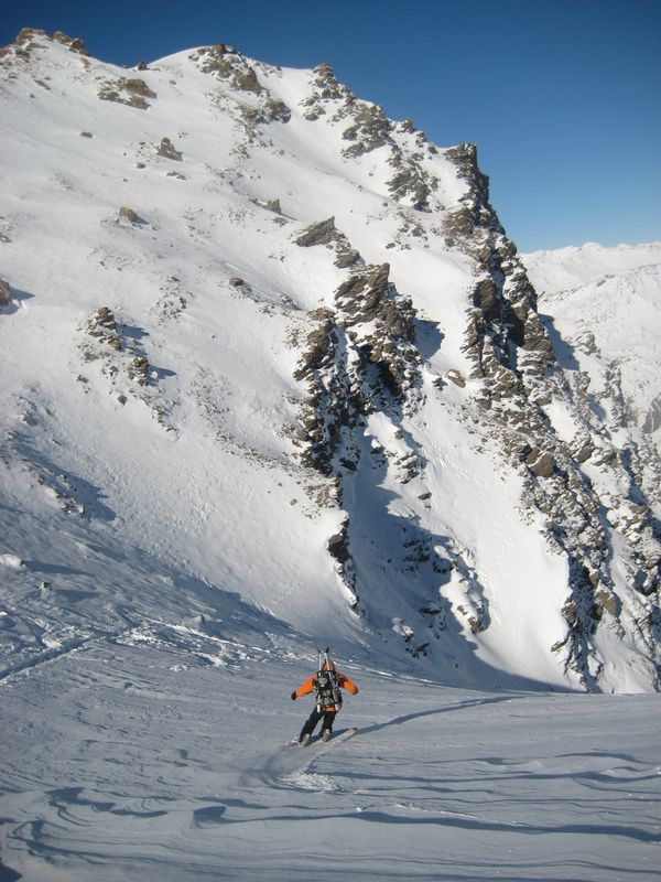 Départ du couloir : Cartonné, après c'est mieux.