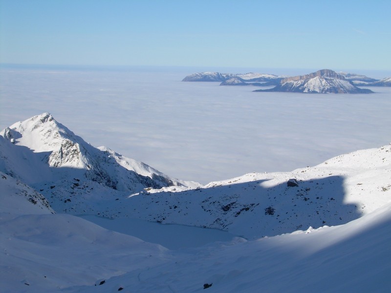 #2 mer de nuages : L mer de nuages : L'ancien glacier du grésivaudan??