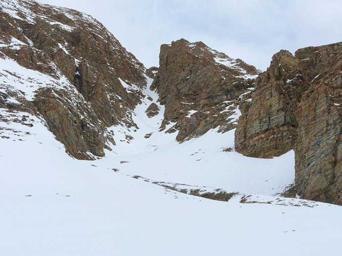 #4 le Pouzenc : couloir de droite le Pouzenc : couloir de droite