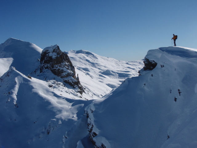 #3 Queyron : Arête entre Pic traversier et Queyron.. Jolie.. Queyron : Arête entre Pic traversier et Queyron.. Jolie..