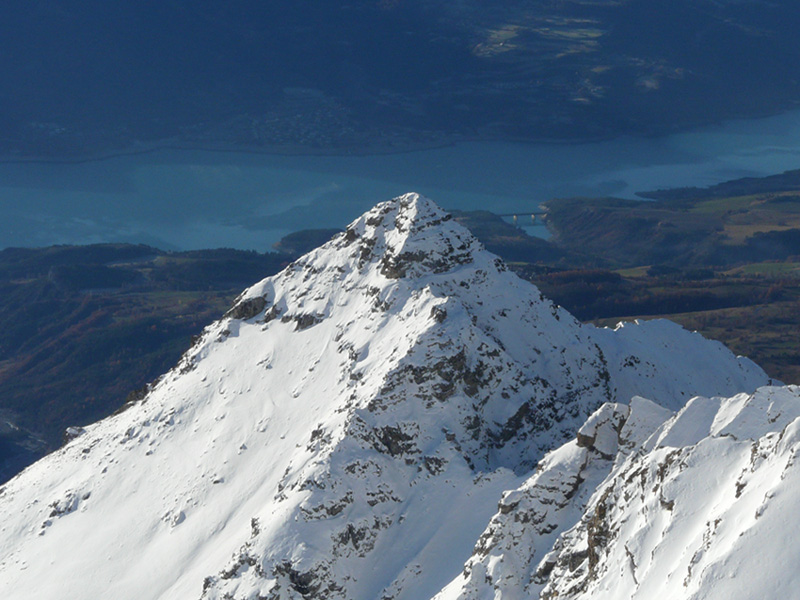 #5 tête d tête d'Eslucis : et lac de serre Ponçon