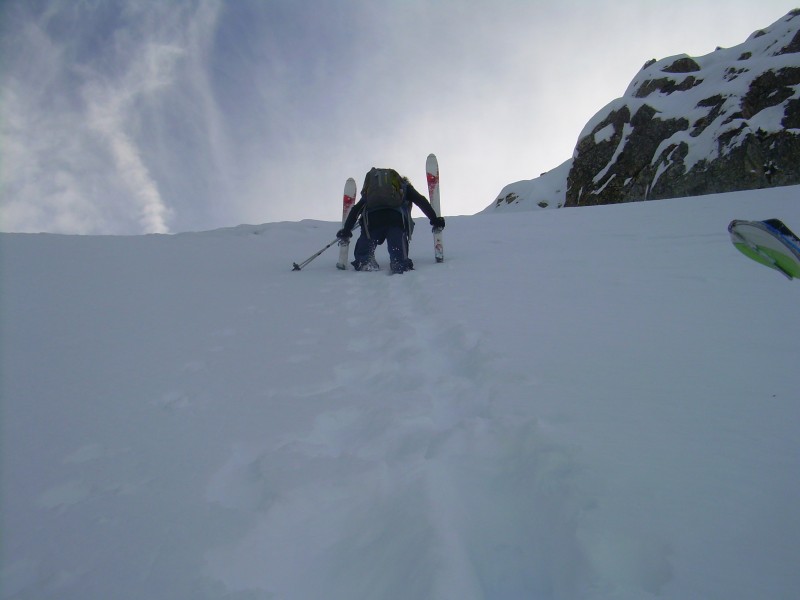 #3 dernière pente : passage raide juste avant le col dernière pente : passage raide juste avant le col