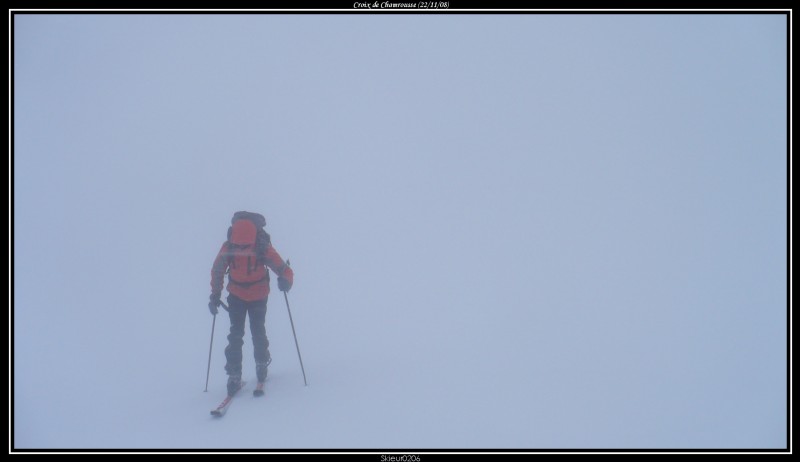 #5 Montée : Dans la tempête, brouillard, neige, vent, froid... Montée : Dans la tempête, brouillard, neige, vent, froid...