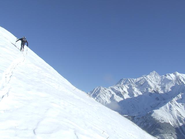 #3 Tete de Combaz : Franck passe devant Tete de Combaz : Franck passe devant