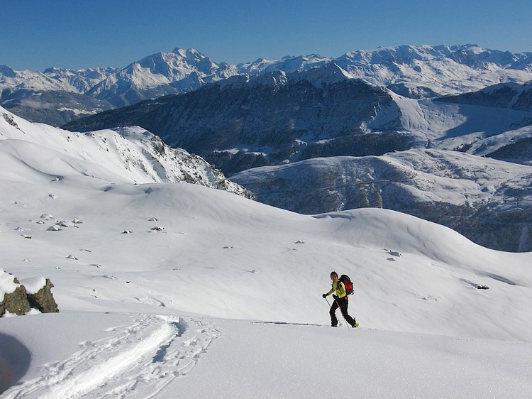 #1 Balme : Combe des Plan, montée panoramique sur la Vanoise Balme : Combe des Plan, montée panoramique sur la Vanoise