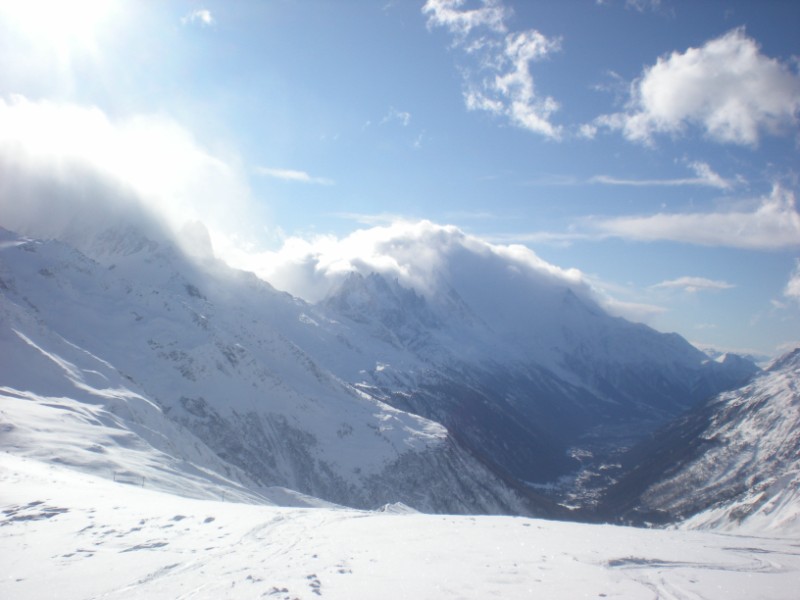 #3 Le massif : la verte, les drus, les aiguilles et le mont blanc tout est pris Le massif : la verte, les drus, les aiguilles et le mont blanc tout est pris