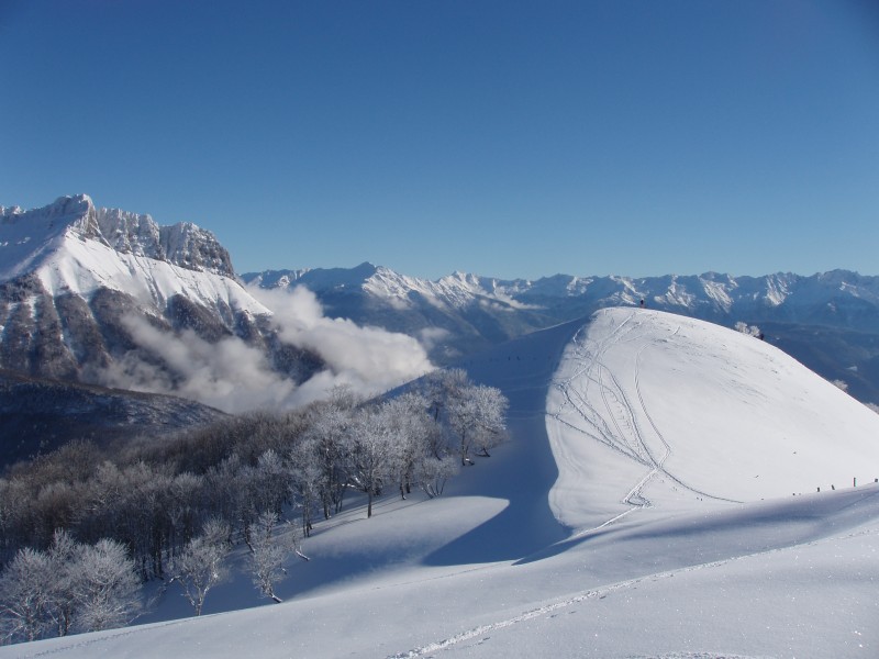#3 le Mont Morbié : l le Mont Morbié : l'Arclusaz et bien tartiné le grand Arc et les belledonnes aussi