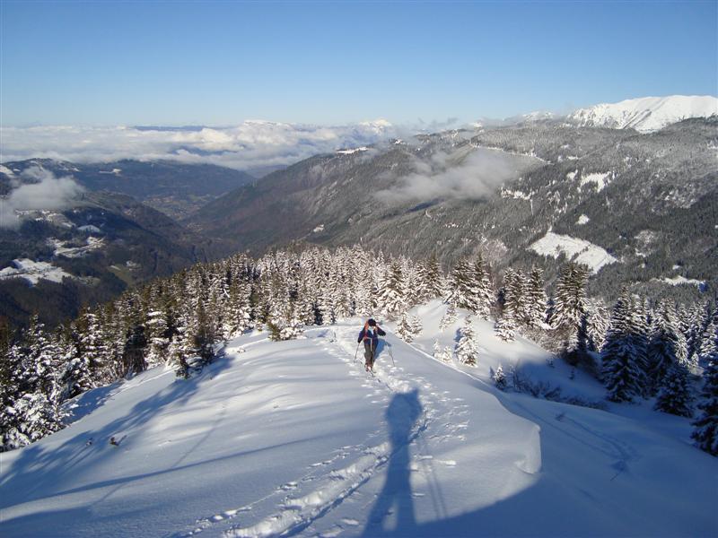#3 Croix du Léat : sur l Croix du Léat : sur l'arête avant le sommet