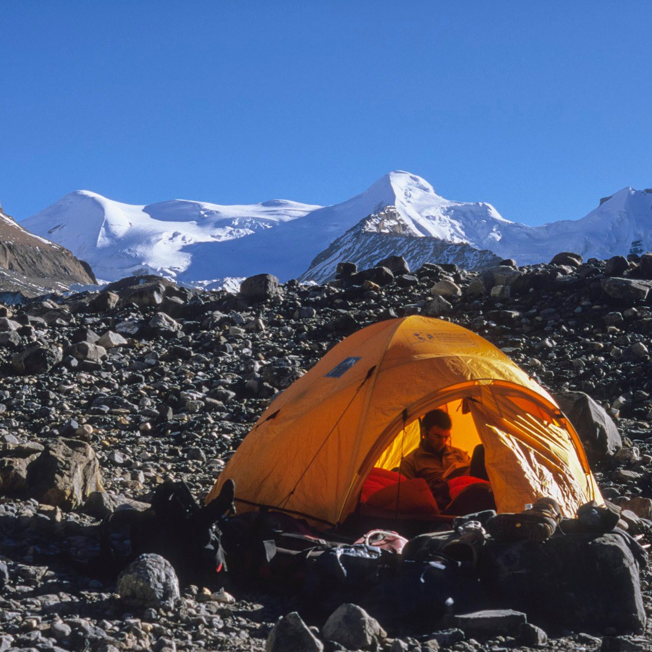 Repos au CB (5300 m)