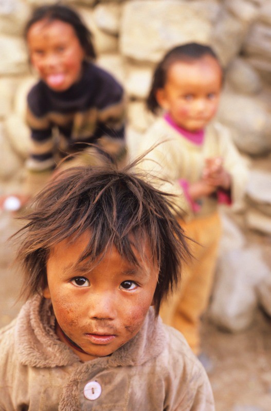 Enfants népalais...