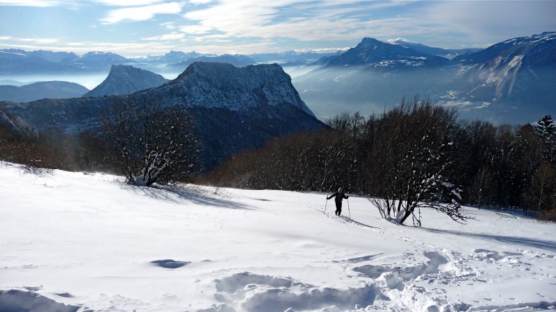 #5 avant le pas de l avant le pas de l'Ane : Pas trop de vent au début et beaucoup de neige
