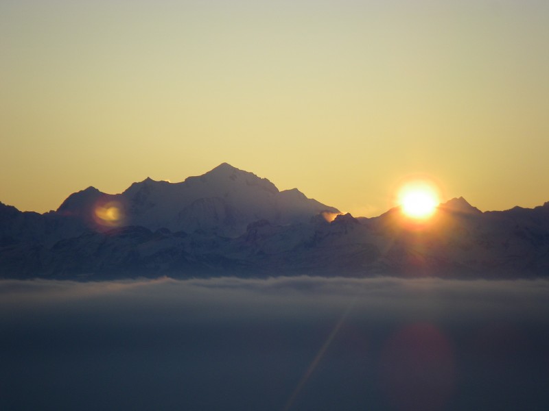 #4 Arrivée du soleil : L Arrivée du soleil : L'objectif de cette rando au rendez-vous