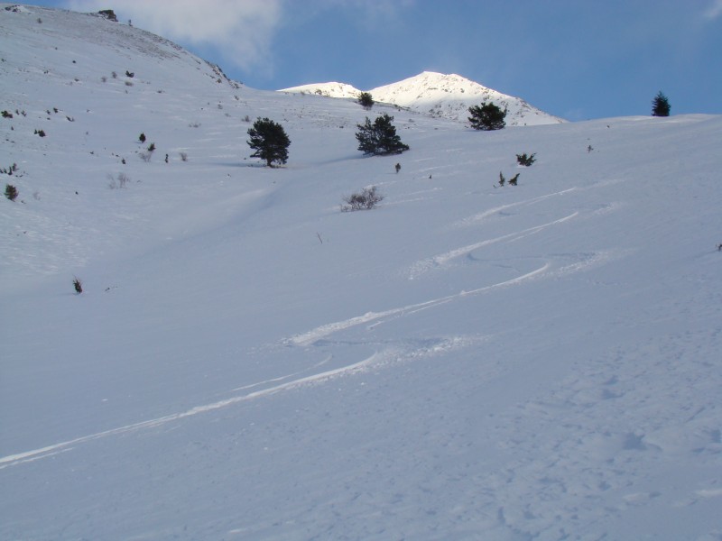 #5 descente : globalement de la bonne neige à la descente descente : globalement de la bonne neige à la descente