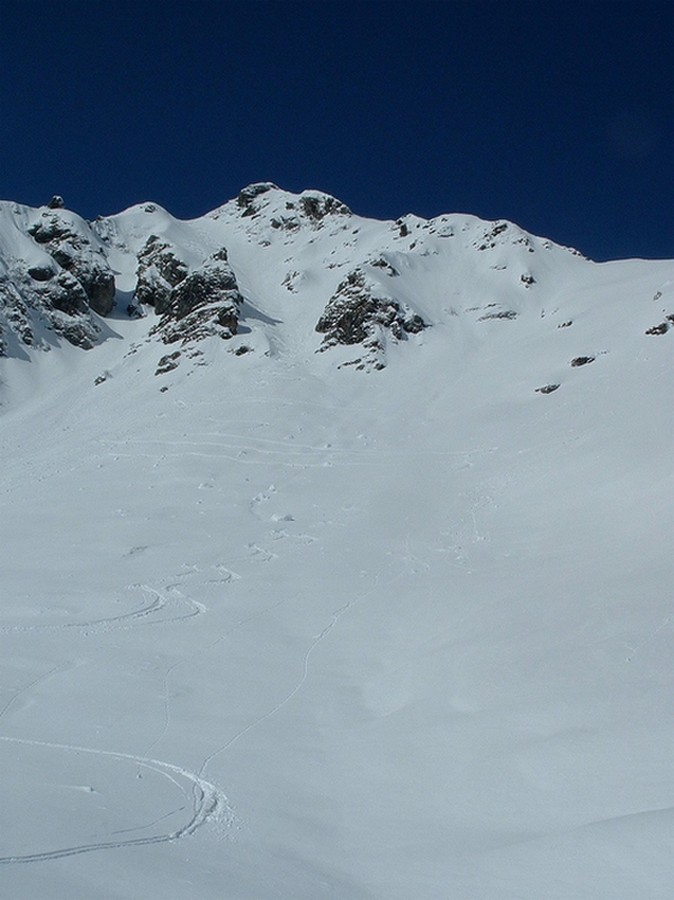 Couloir NE : Et voila, vite fait bien fait