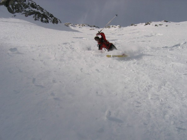 Poudre dans le Davin : Jeroen en freestyle dans le Davin !