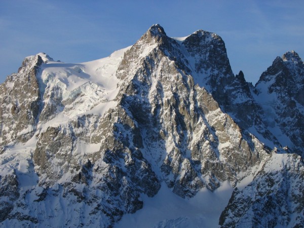 Pelvoux : Lever de soleil sur le Pelvoux