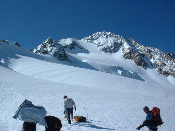 Au col des Fétoules : Le sommet est en vue