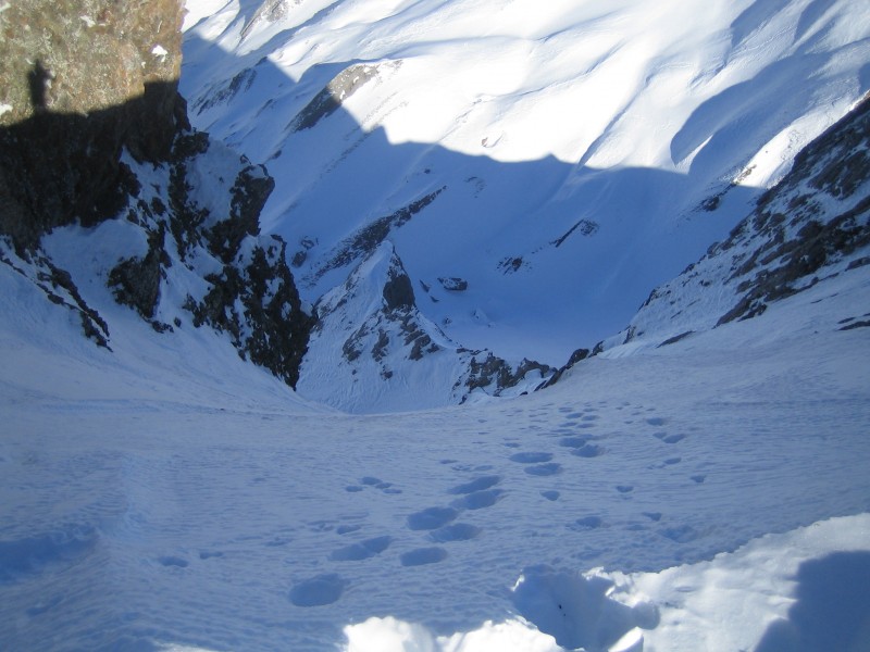 #5 Couloir combaz : Il y a des traces de monté dedans Couloir combaz : Il y a des traces de monté dedans