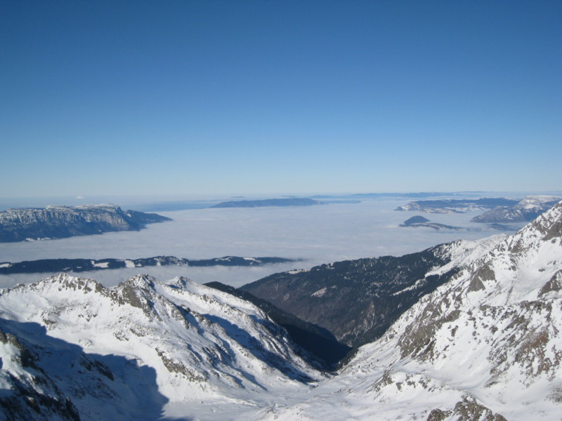 #6 La mer...de nuages : Veyton, Chartreuse, Bauges et Chambéry sous la mer! La mer...de nuages : Veyton, Chartreuse, Bauges et Chambéry sous la mer!