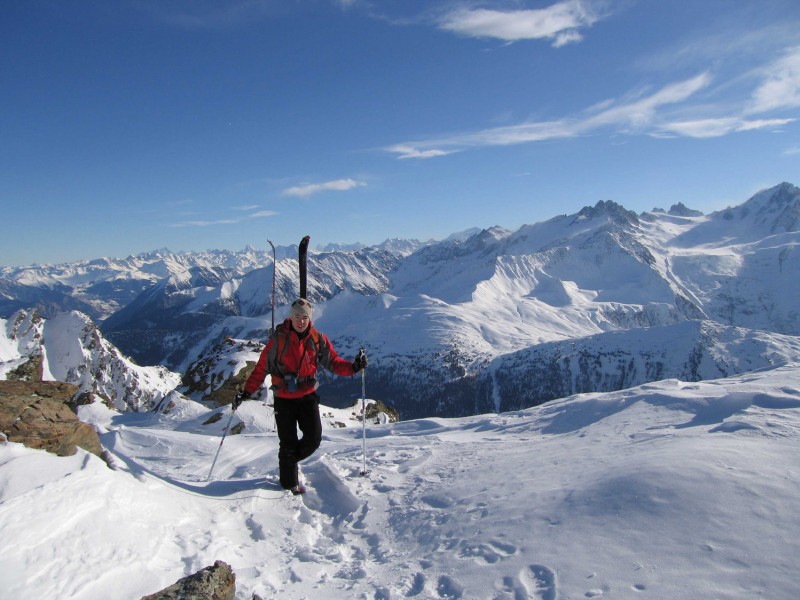 #6 Pointe de la Terrasse : J Pointe de la Terrasse : J'arrive au col de la Terrasse