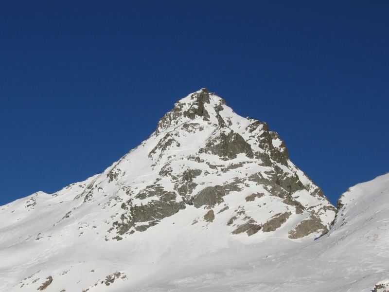 Bric Bouchet : Fin de descente... on a du mal a regarder devant !