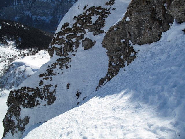 #2 Jacques : Montée par le couloir central puis traversée à droite Jacques : Montée par le couloir central puis traversée à droite