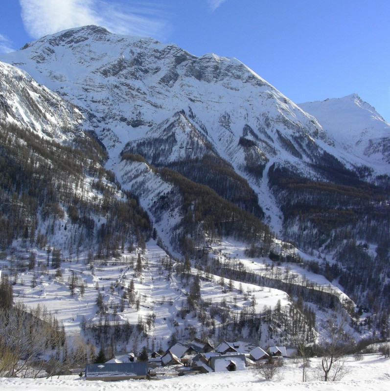 #4 Carabrut Aiguille d Carabrut Aiguille d'Orcieres : L'Ubac d'Orcieres