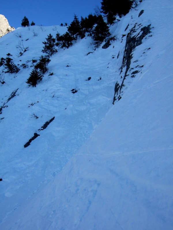 #5 Combe de Foiroux : Le verrou. Assez étroit: pas facile d Combe de Foiroux : Le verrou. Assez étroit: pas facile d'enchainer des virages.
