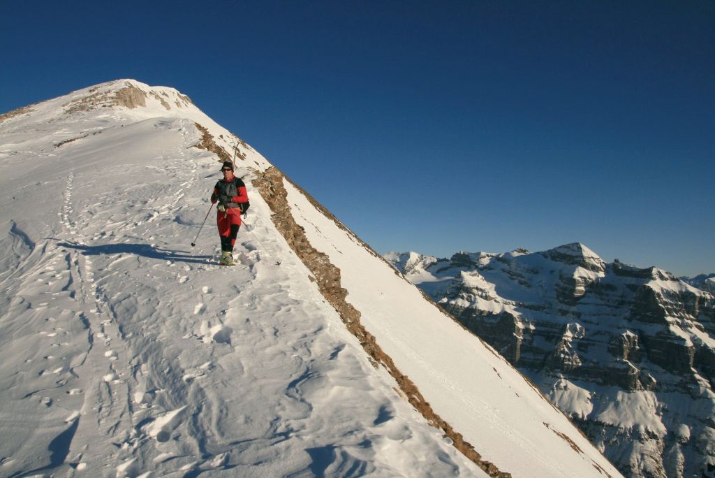 #5 Arête de la Pointe Rousse : Ca sent la fin des 5h de montée; ouf Arête de la Pointe Rousse : Ca sent la fin des 5h de montée; ouf