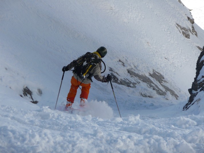 #6 Etale, couloir Chauchefoin : Poudre dans tout le couloir! Etale, couloir Chauchefoin : Poudre dans tout le couloir!