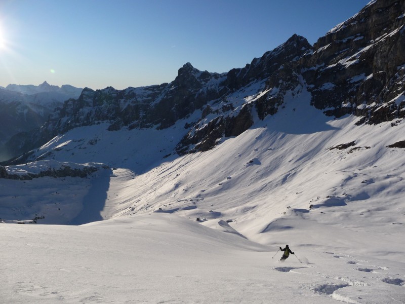 Vallon de Salvadon : Tout poudre