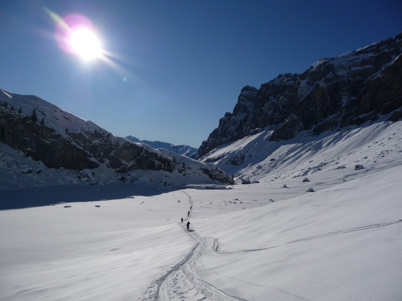 #4 Vallon de Salvadon : La montée dans le vallon de Salvadon Vallon de Salvadon : La montée dans le vallon de Salvadon