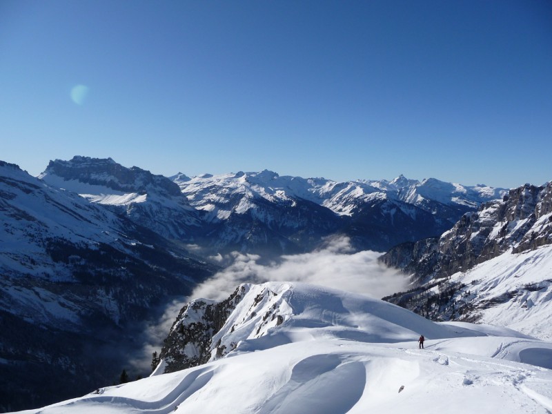 Pointe de Sans Bet : L'arrivée sous le sommet