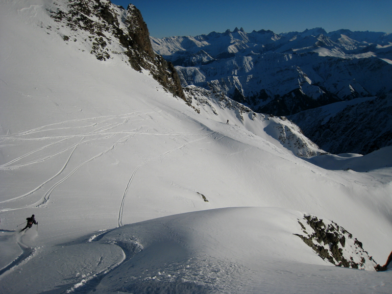 #5 Bonnes conditions : de neige dans la partie haute Bonnes conditions : de neige dans la partie haute