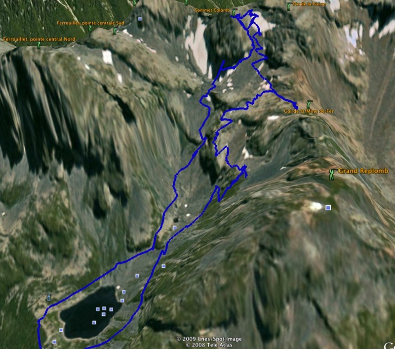 #1 parcours : Une variante de l parcours : Une variante de l'itinéraire