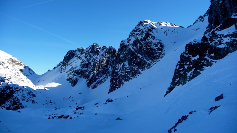 #4 Couloir Nord : Brèche de Roche Fendue, Sommet Colomb Couloir Nord : Brèche de Roche Fendue, Sommet Colomb