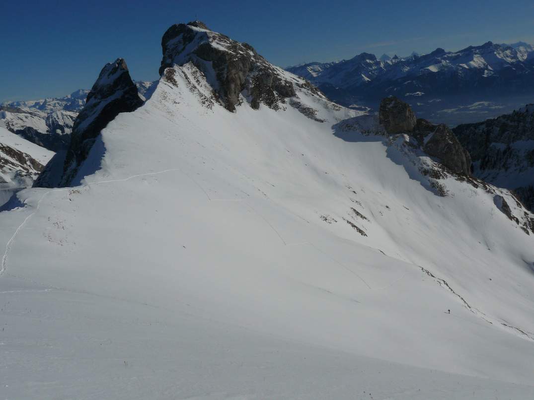 #4 Trace de montée : Dernier coup de cul dans une pente qui chauffe. Trace de montée : Dernier coup de cul dans une pente qui chauffe.