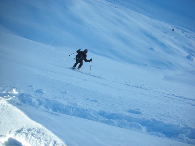 #3 Tete de l Tete de l'Adroit : lolo, dans la face NW descendant aux Chalets de Doran