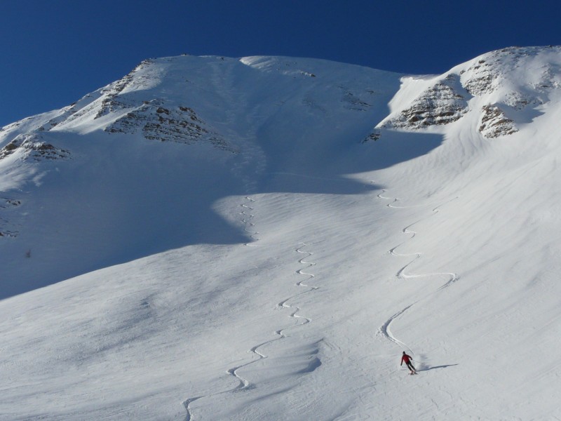 #7 Parias 04 01 09 : sous la face nord est des Parias Parias 04 01 09 : sous la face nord est des Parias