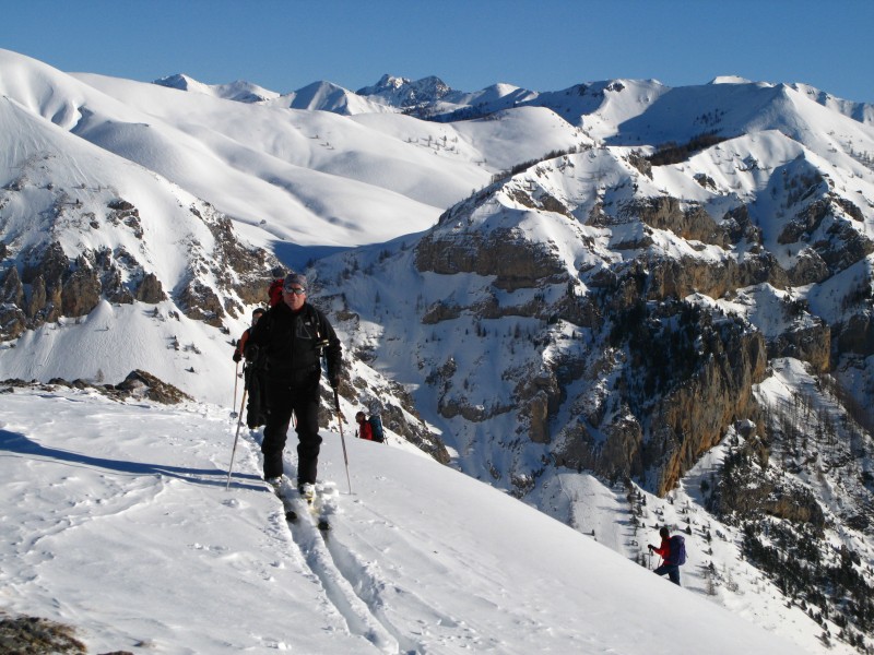 #3 apres le col : la neige devient rare apres le col : la neige devient rare