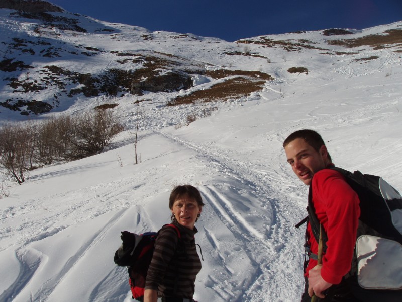 #2 quelques coulées : quelques belles coulées sous le col quelques coulées : quelques belles coulées sous le col
