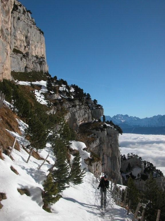 #3 Montée dans le cirque : Le chemin est tracé, la neige est dure Montée dans le cirque : Le chemin est tracé, la neige est dure