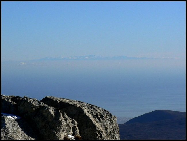 #3 La Corse! : Visible toute la journée : impressionant! La Corse! : Visible toute la journée : impressionant!