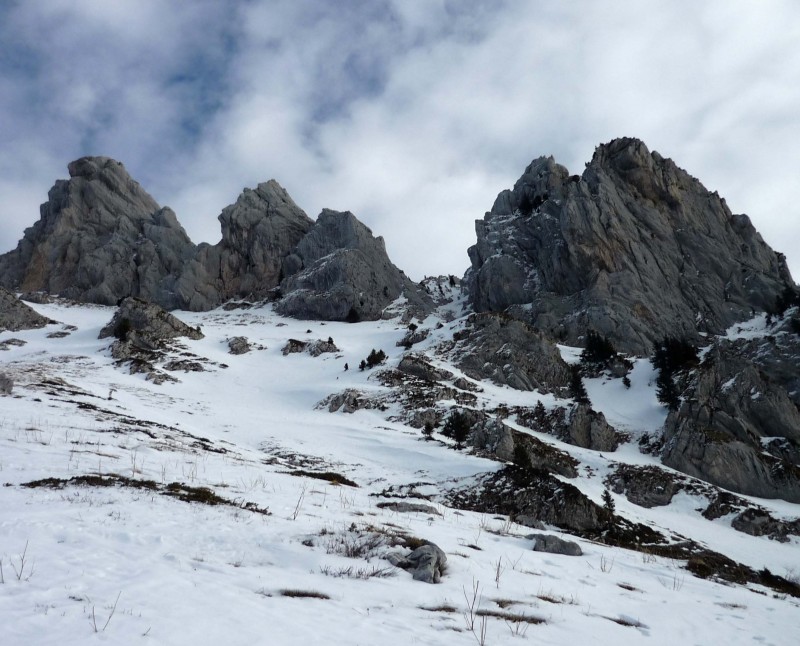 #1 le couloir : Pas trop de neige. le couloir : Pas trop de neige.