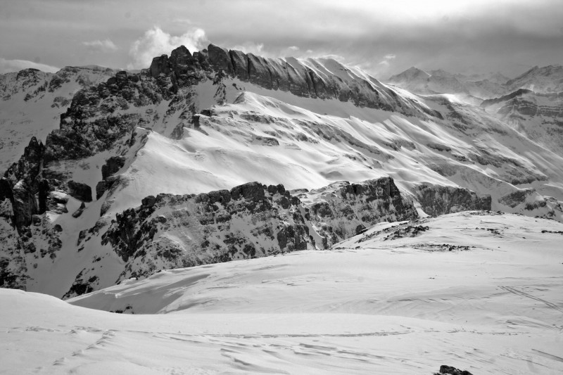 #5 aiguilles de la pennaz : du sommet de la tête de la Cicle - aiguilles de la Pennaz versant ouest aiguilles de la pennaz : du sommet de la tête de la Cicle - aiguilles de la Pennaz versant ouest